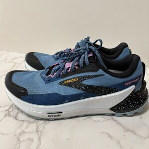 Brooks Shoes Womens Size 8 Catamount 2 Blue Trail Running Sneakers 1203881B414